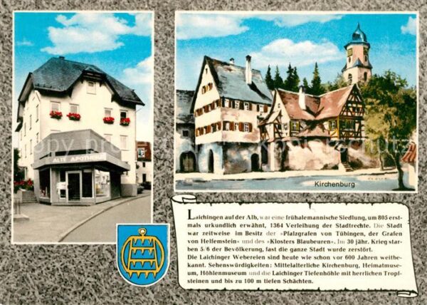 Laichingen Kirchenburg Alte Apotheke Chronik