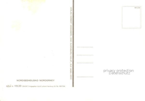 Norderney Nordseebad Fliegeraufnahme – Bild 2