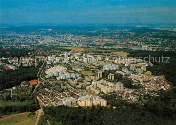 Pforzheim Fliegeraufnahme Neuhaidach Buckenberg