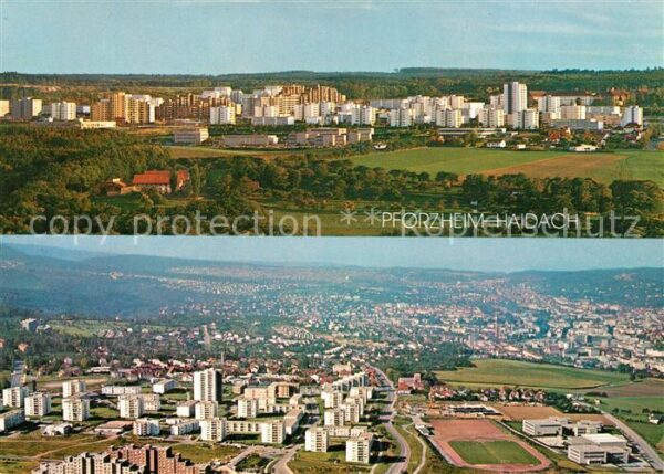 Pforzheim Haidach Buckenberg Fliegeraufnahme