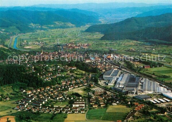 Gengenbach Fliegeraufnahme