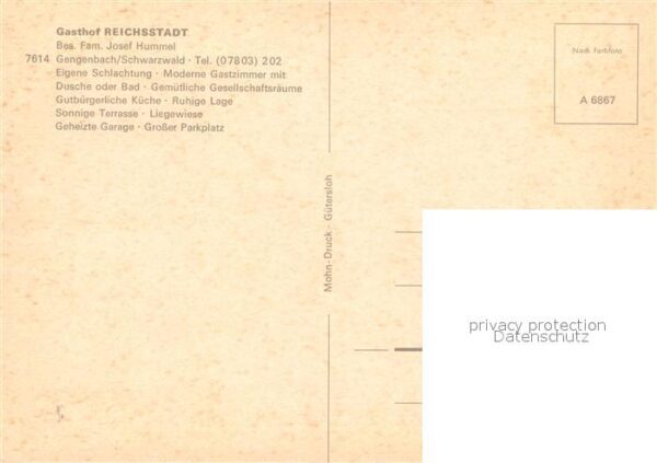 Gengenbach Gasthof Reichsstadt – Bild 2