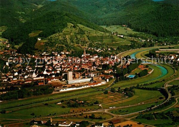 Gengenbach Fliegeraufnahme