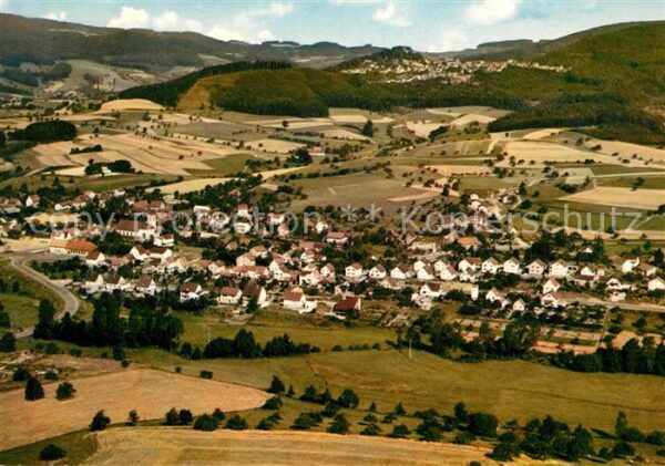 Krumbach Odenwald Panorama Fliegeraufnahme