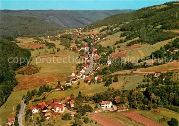 Rothenberg Odenwald Fliegeraufnahme Ober Hainbrunn