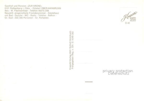 Rothenberg Odenwald Fliegeraufnahme Ober Hainbrunn – Bild 2