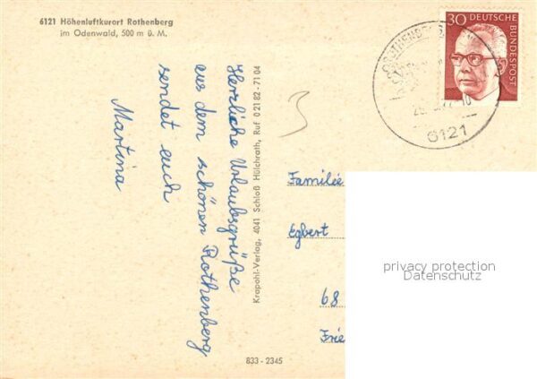 Rothenberg Odenwald Fliegeraufnahme – Bild 2