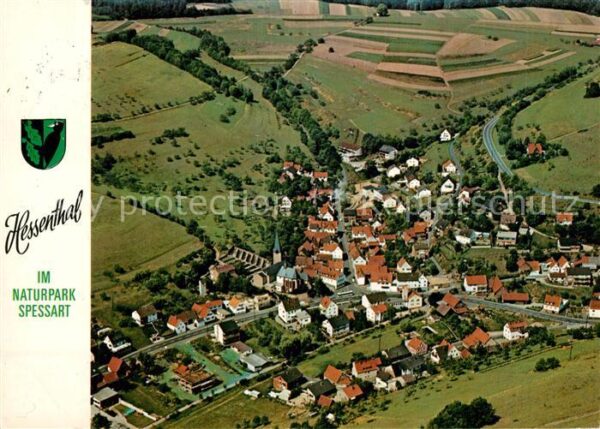 Hessenthal Spessart Fliegeraufnahme