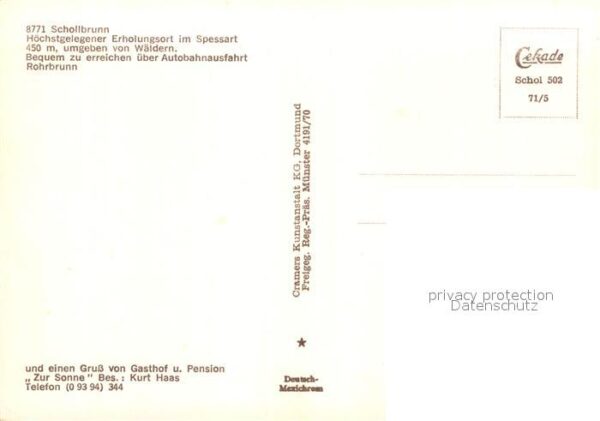 Schollbrunn Spessart Fliegeraufnahme – Bild 2