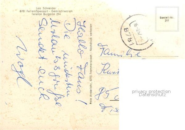 Fellen Unterfranken Panorama Ortsansichten – Bild 2