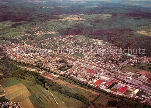 Ebersbach Fils Fliegeraufnahme