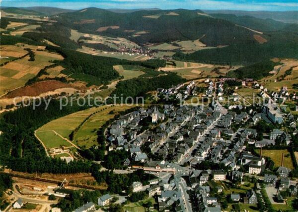 Winterberg Hochsauerland Fliegeraufnahme