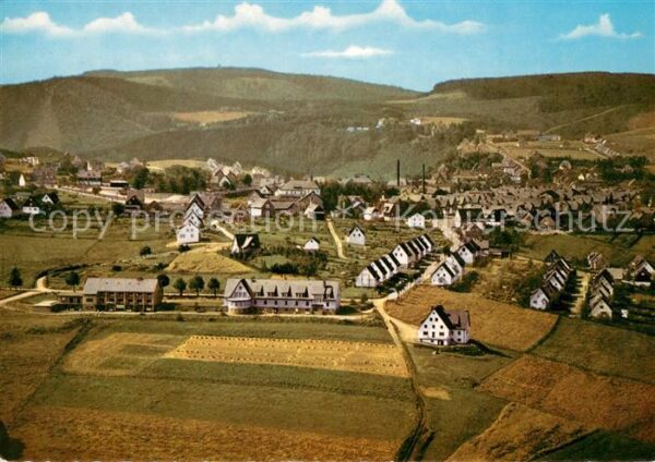 Winterberg Hochsauerland Fliegeraufnahme
