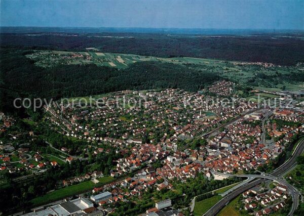 Ebersbach Fils Fliegeraufnahme