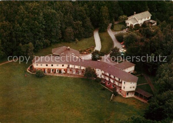Borchen Fliegeraufnahme Sanatorium Schloss Hamborn