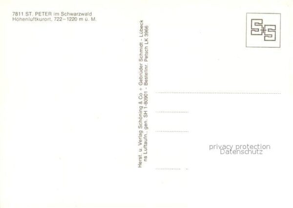 St Peter Schwarzwald Fliegeraufnahme – Bild 2