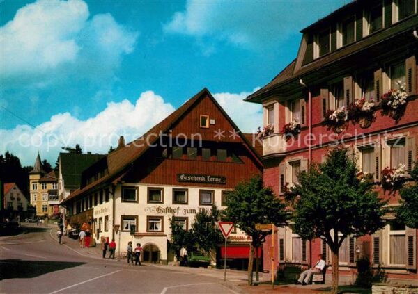 Lenzkirch Geschenktenne Gasthof zum Wilden Mann