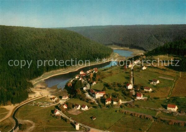 Erzgrube Fliegeraufnahme