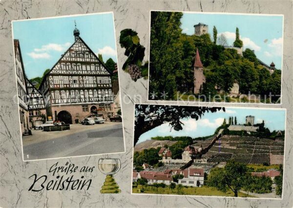 Beilstein Wuerttemberg Rathaus Magdalenenkirche Burg Langhans