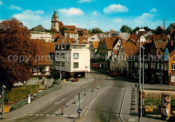 Backnang Bruecke Panorama