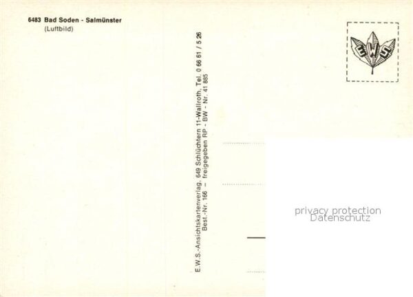 Salmuenster Bad Soden Fliegeraufnahme – Bild 2
