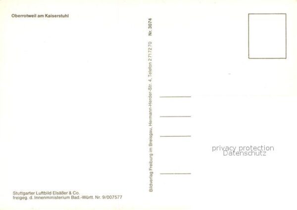 Oberrotweil Fliegeraufnahme – Bild 2