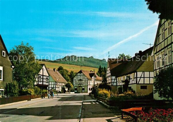 Elleringhausen Sauerland Fachwerkhaeuser