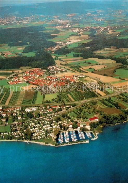 Immenstaad Bodensee Fliegeraufnahme Ferienwohnpark