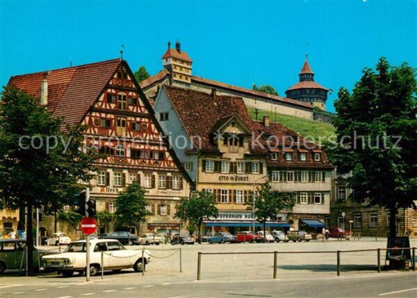 Esslingen Neckar Marktplatz Burg