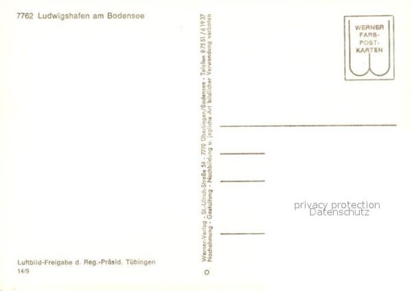 Ludwigshafen Bodensee Fliegeraufnahme – Bild 2