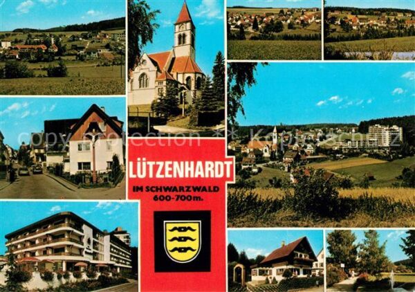 Luetzenhardt Kirche Panoramen Stadtansichten