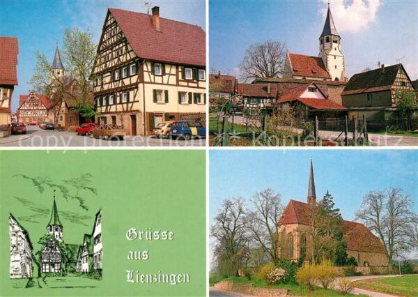 Lienzingen Kirchen Fachwerkhaus