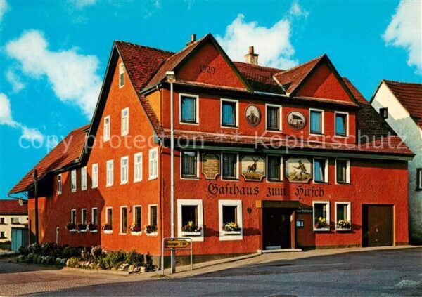 Mehrstetten Muensingen Gasthaus zum Hirsch
