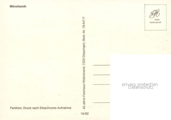 Moenchsroth Schwimmbad Kirche Ortsansicht – Bild 2