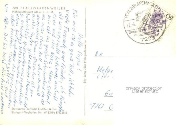 Pfalzgrafenweiler Fliegeraufnahme – Bild 2