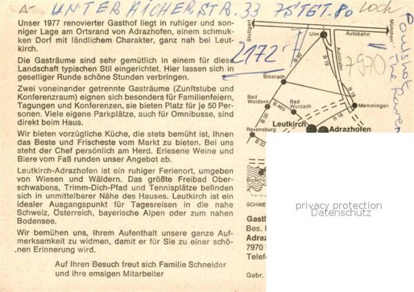 Leutkirch Gasthof Schneiders Adler – Bild 2