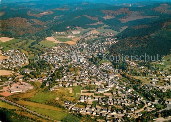 Fredeburg Schmallenberg Fliegeraufnahme