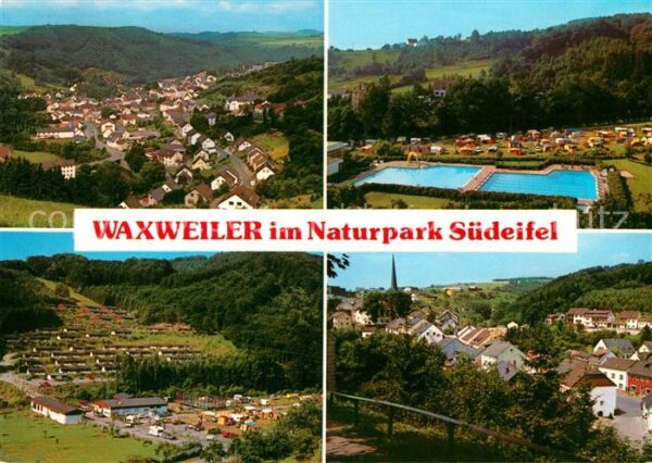 Waxweiler Beheiztes Freibad Hallenbad Campingplatz Feriendorf