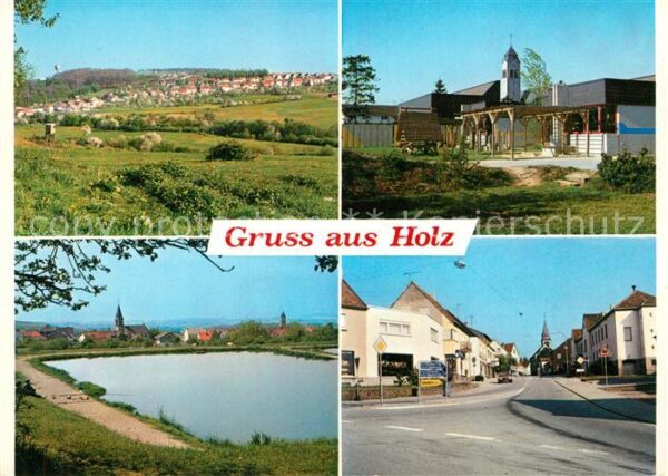 Holz Heusweiler Westfeld Kindergarten Weiheranlage Alleestrasse