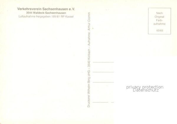 Sachsenhausen Waldeck Fliegeraufnahme – Bild 2