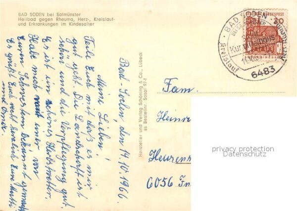 Bad Soden-Salmuenster Panorama Kurklinik – Bild 2