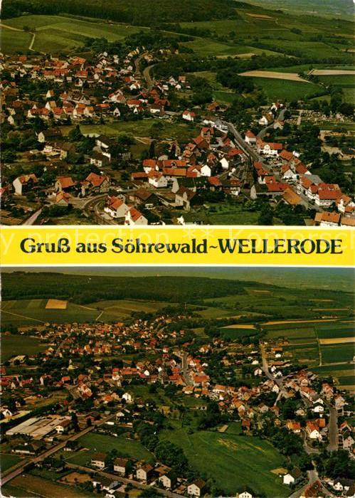 Wellerode Fliegeraufnahme