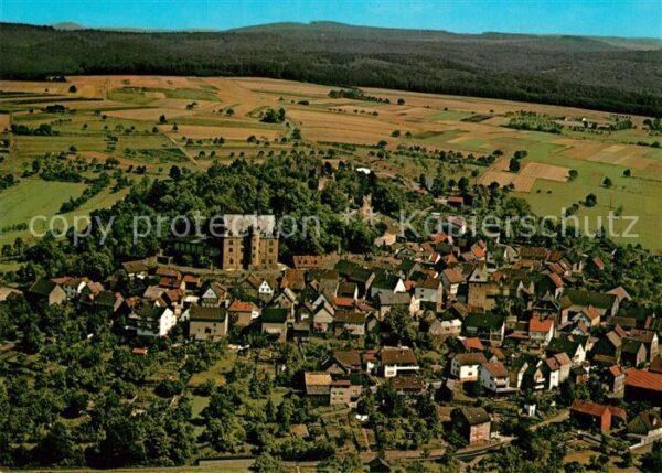 Staufenberg Hessen Fliegeraufnahme