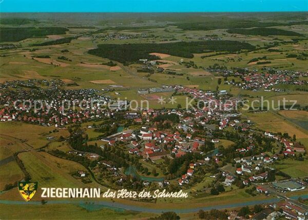 Ziegenhain Hessen Fliegeraufnahme