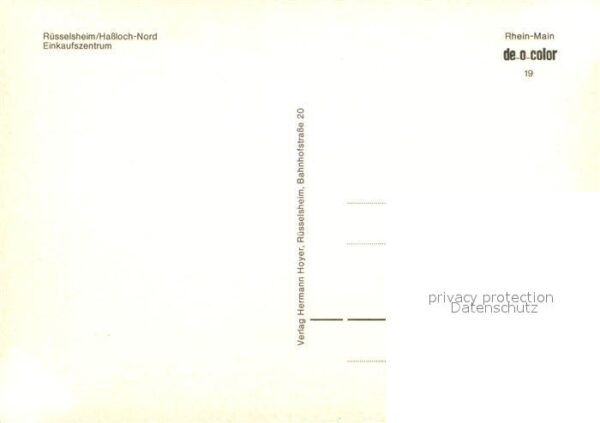 Hassloch Ruesselsheim Einkaufszentrum – Bild 2