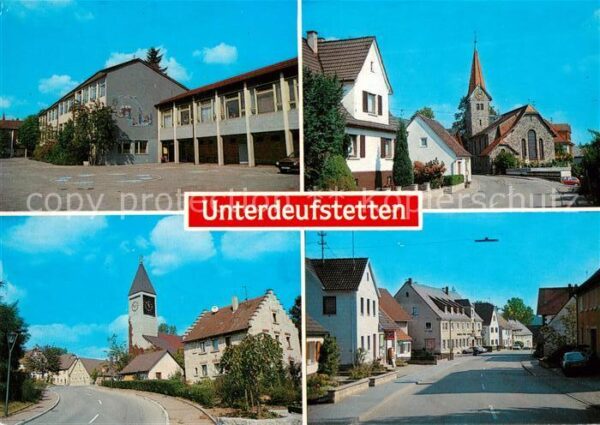 Unterdeufstetten Kirchen Ortsansichten