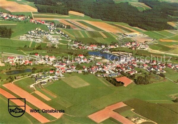 Woert Wuerttemberg Fliegeraufnahme