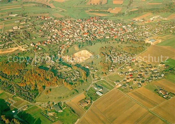 Westerheim Wuerttemberg Fliegeraufnahme