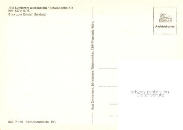 Wiesensteig Ortsteil Schoental – Bild 2