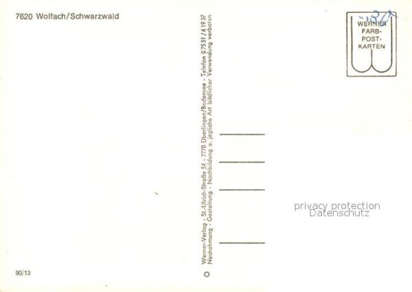 Wolfach Stadtansicht Fachwerkhaeuser – Bild 2